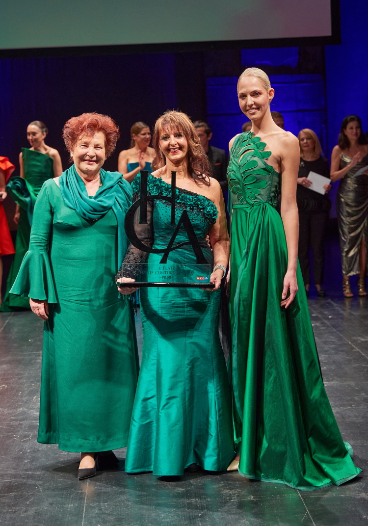 1. Platz beim Haute Couture Austria Award 2019