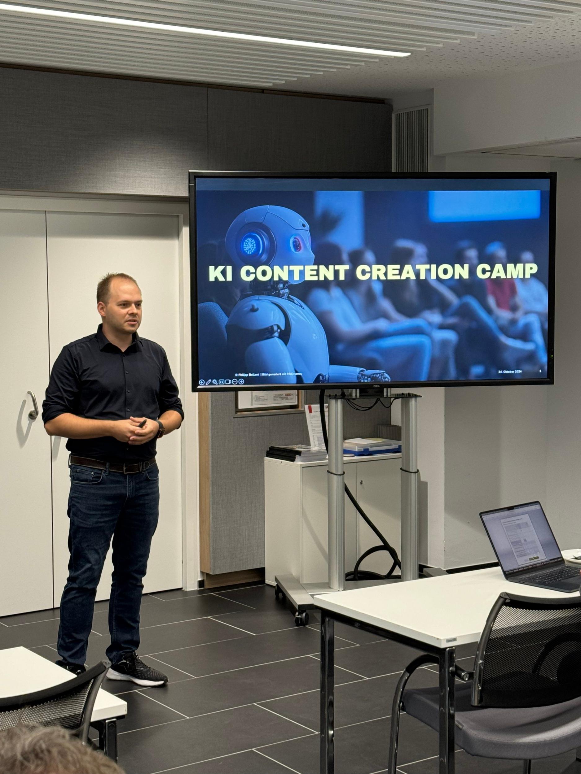 Workshop KI Content Creation Camp